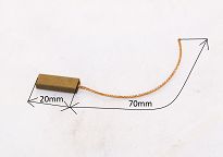 Szczotka   4,0 x 7,0 x 20,0 węglowa 410 - 2