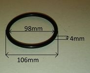 Oring  98,00 mm x 4,00 mm  - 2