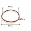 Oring  79,00 mm x 2,00 mm - 2