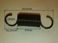 Sprężyna pedału hamulca 126p Fiat - 2