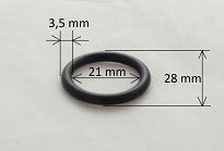 Oring  21,00 mm x 3,50 mm - 2