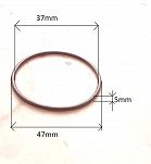 Oring  37,00 mm x 5,00 mm NBR - 2