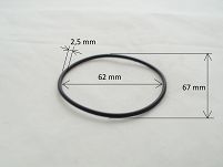 Oring  62,00 mm x 2,50 mm - 2
