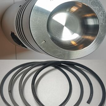 Tłok N 91,35 z pierśc.MF-3 Ursus , Massey Ferguson