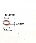 Oring  15,20 mm x 2,40 mm HNBR - 2