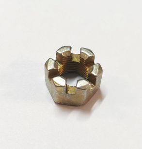 Nakrętka  M11 x 1,00 koronowa stabilizatora Żuk