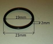 Oring  19,00 mm x 2,00 mm - 2