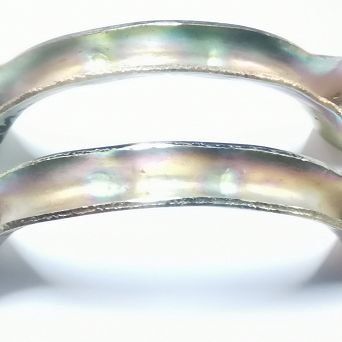 Komplet obejm katalizatora dolna + górna CC Fiat