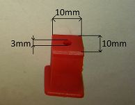 Spinka   31A kostka 10 mm x 10 mm 126p, PN - 3