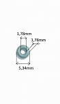 Oring    1,78 mm x 1,78 mm - 2
