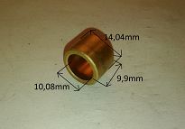 Tulejka rozr. 10,08 mm x 14,04 mm x 9,90 mm AS - 2