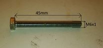 Śruba M   6x   45 sześciokąt 8.8 126p - 2