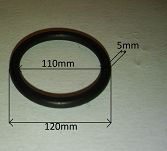 Oring 110,00 mm x 5,00 mm NBR - 2