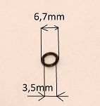 Oring    3,50 mm x 1,60 mm - 2