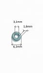 Oring    3,10 mm x 1,60 mm - 2