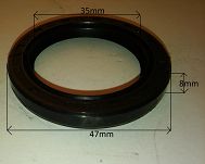 Simmering   35 x 50 x 8 AO ACM Corteco - 2