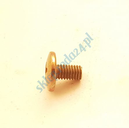 Śruba M   6x   10 łeb okrągły krzyżak 126p