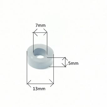 Tuleja 7 x 13 x 5 dystansowa filtra powietrza PN
