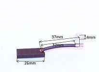 Szczotka   6,0 x 8,0 x 26,0 węglowa 503 - 2