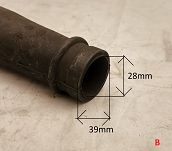 Przewód filtra powietrza CC 700 Fiat - 3