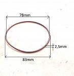 Oring  78,00 mm x 2,50 mm - 2