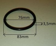 Oring  76,00 mm x 3,50 mm - 2