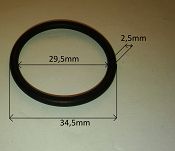 Oring  29,50 mm x 2,50 mm NBR pod pompę paliwa HP - 2