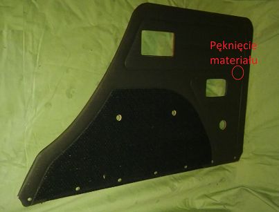 Płat poszycia drzwi PN Caro, Plus WADA FABRYCZNA
