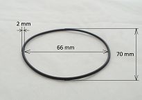 Oring  66,00 mm x 2,00 mm FPM - 2