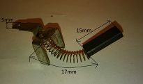 Szczotka   5,0 x 8,0 x 15,0 węglowa FSO, PN, Żuk - 4