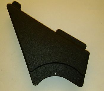 Osłona mechanizmu odchylania oparcia L PN czarna