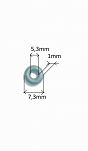 Oring    5,30 mm x 1,00 mm   - 2
