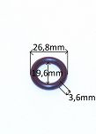 Oring  19,60 mm x 3,60 mm NBR - 2