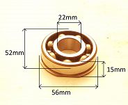 Łożysko   CBK 486 skrzyni 126p, CC 700 FŁT - 2