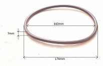Oring 160,00 mm x 7,00 mm NBR - 2