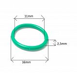 Oring  11,00 mm x 2,50 mm VMQ Lublin II, II - 2