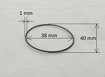 Oring  38,00 mm x 1,00 mm - 2