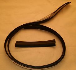 Listwy drzwi czarne kpl. 126p EL