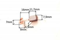 Szczotka   4,9 x 7,9 x 11,7  węglowa 770 profi - 2