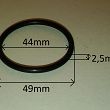 Oring  44,00 mm x 2,50 mm - 2