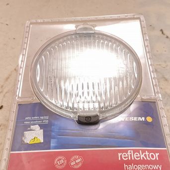 Reflektor halogenowy okrągły Fi 152 mm Wesem