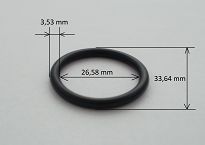 Oring  26,58 mm x 3,53 mm 90 NBR - 2