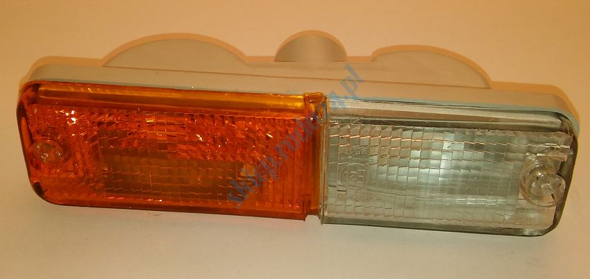 Lampa kierunkowskazu przód P PN, Lublin w zderzak