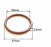 Oring  59,00 mm x 4,00 mm NBR - 2