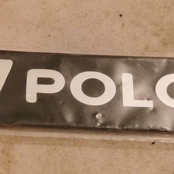 Emblemat "FSO Polonez" tył PN ST