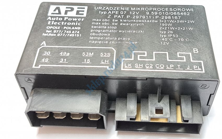 Mikroprocesor APE 07F PN Caro 94 - 97