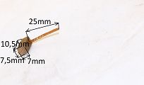 Szczotka   7,0 x 7,5 x 10,5 węglowa 617 - 2