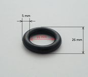 Oring  16,00 mm x 5,00 mm - 2