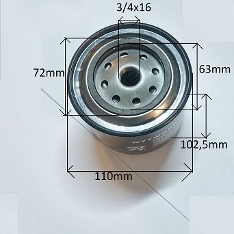 Filtr oleju 569 OP 105, 120, Fiat Łada Sędziszów