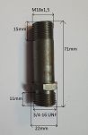 Króciec przyłącza filtru oleju Lublin 4CT90 Daewoo - 2